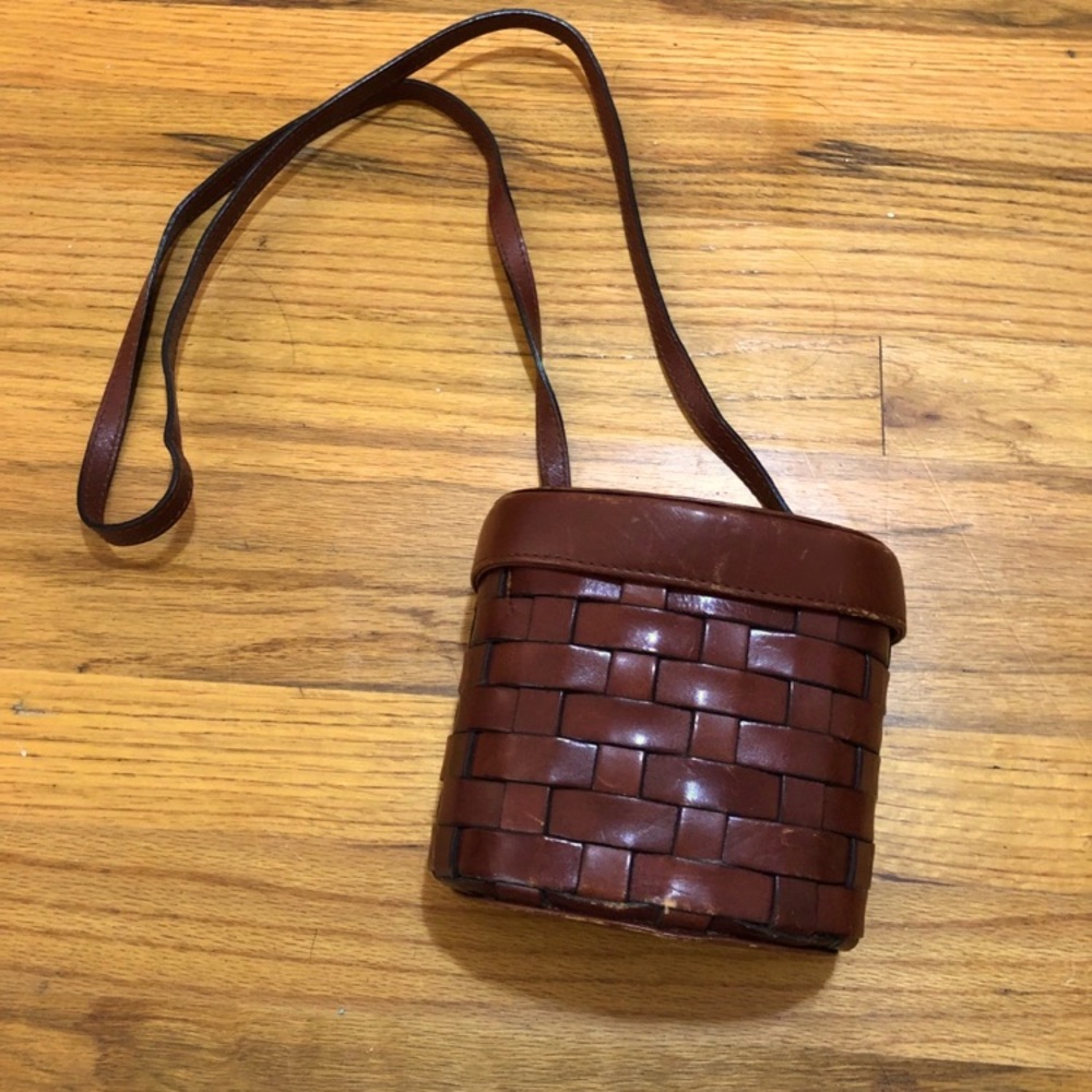 Cottagecore Mini Purse- real leather!